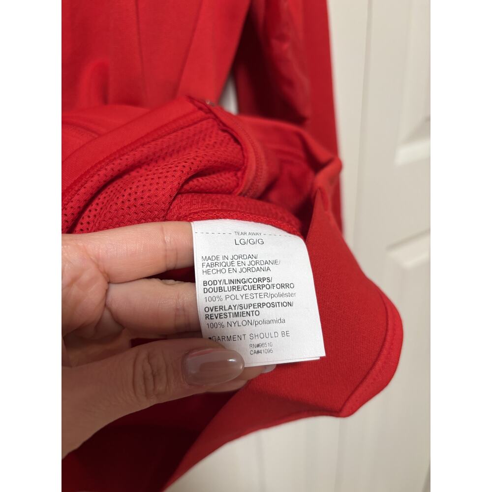 Under Armour Men's Red Full Zip Jacket Large - Picture 7 of 8